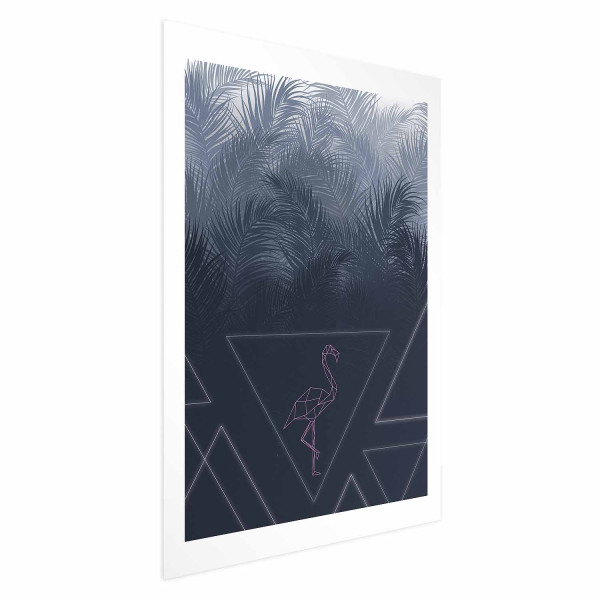 Plakat Geometryczny ptak 60x90 cm 579033