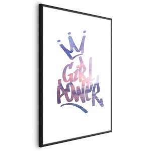 Plakat Girl Power 21×30 cm 578583
