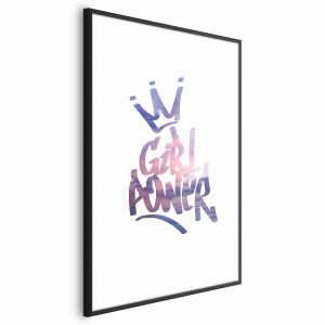 Plakat Girl Power 21×30 cm 585988