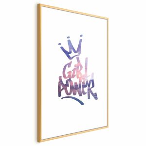 Plakat Girl Power 29,7×42 cm 578056