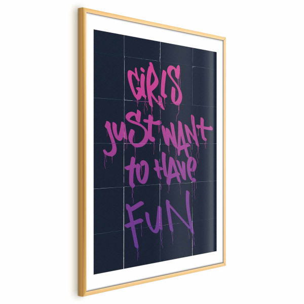 Plakat Girls 21x30 cm 582980