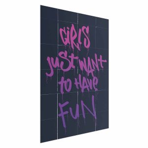 Plakat Girls 21×30 cm 584911