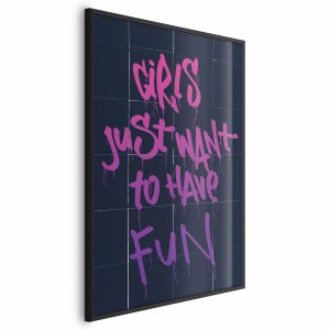 Plakat Girls 21×30 cm 579163