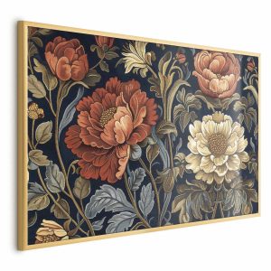 Plakat Gobelinowe kwiaty 42×29,7 cm 577482 Plakat Gobelinowe kwiaty 42×29,7 cm 577482