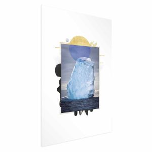 Plakat Góra lodowa 29,7×42 cm 577005 Plakat Góra lodowa 29,7×42 cm 577005