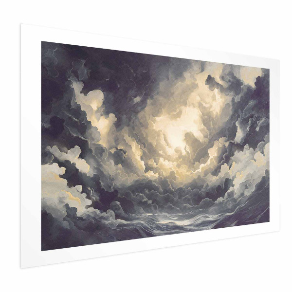 Plakat Gra światła 30x21 cm 578559