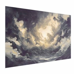Plakat Gra światła 30×21 cm 580598