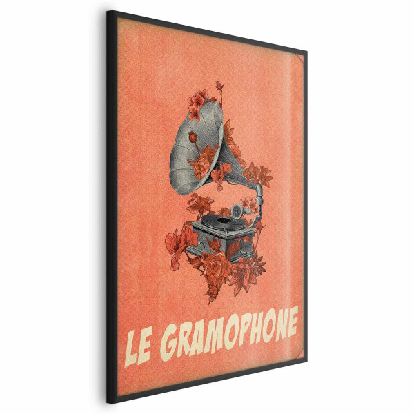 Plakat Gramofon 21x30 cm 581134