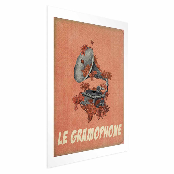 Plakat Gramofon 60x90 cm 582286