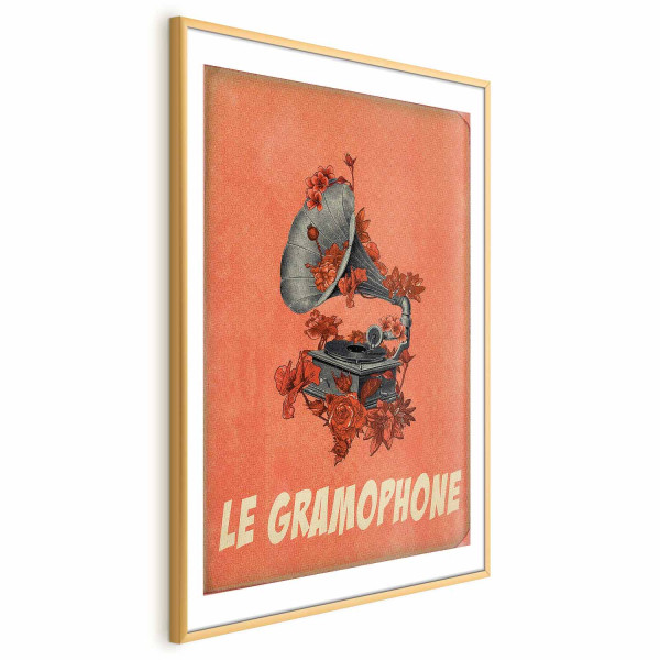 Plakat Gramofon 60x90 cm 583674