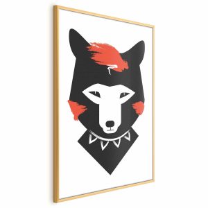 Plakat Grzeczny lisek 21×30 cm 584494 Plakat Grzeczny lisek 21×30 cm 584494