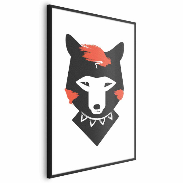 Plakat Grzeczny lisek 21x30 cm 587838