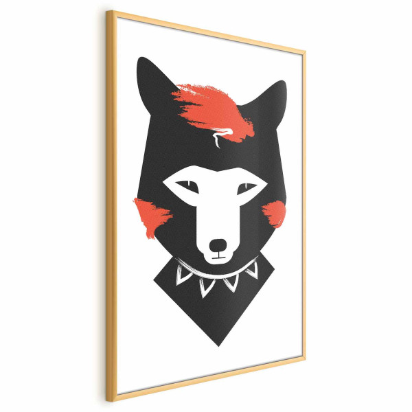 Plakat Grzeczny lisek 29,7x42 cm 579887