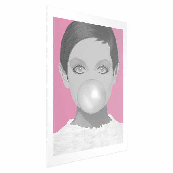 Plakat Guma balonowa 21x30 cm 589585