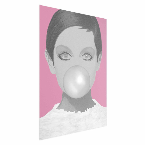 Plakat Guma balonowa 21x30 cm 577489