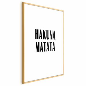 Plakat Hakuna Matata 40×60 cm 582983 Plakat Hakuna Matata 40×60 cm 582983