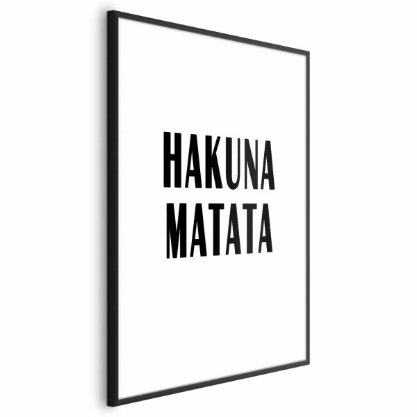 Plakat Hakuna Matata 60x90 cm 585930