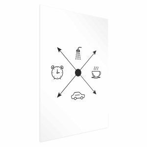 Plakat Harmonogram dnia 60×90 cm 584559 Plakat Harmonogram dnia 60×90 cm 584559