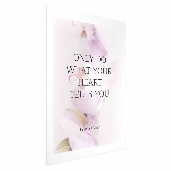 Plakat Heart 29,7x42 cm 578755