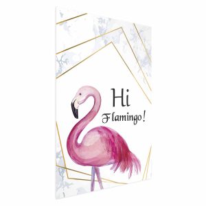 Plakat Hi flamingo 29,7×42 cm 586538 Plakat Hi flamingo 29,7×42 cm 586538