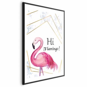 Plakat Hi flamingo 60×90 cm 586010 Plakat Hi flamingo 60×90 cm 586010
