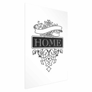 Plakat Home 21×30 cm 590639 Plakat Home 21×30 cm 590639
