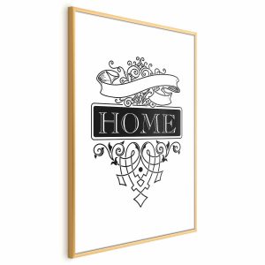 Plakat Home 21×30 cm 577601 Plakat Home 21×30 cm 577601