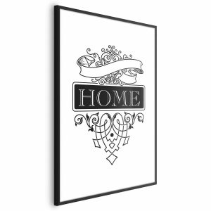Plakat Home 21×30 cm 577813 Plakat Home 21×30 cm 577813
