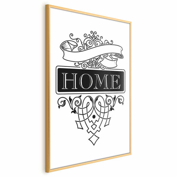 Plakat Home 29,7x42 cm 591358