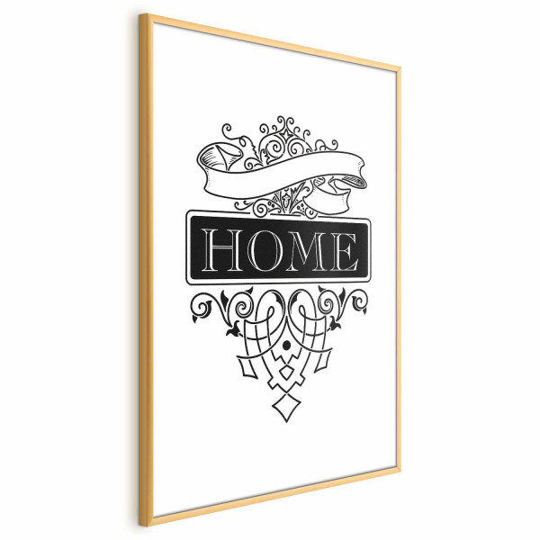 Plakat Home 60x90 cm 581817