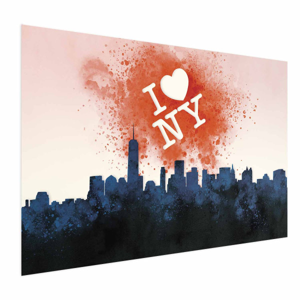 Plakat I love NY 90x60 cm 579708