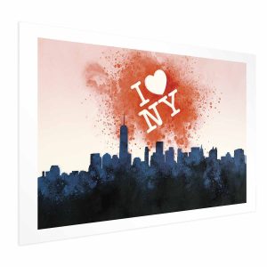 Plakat I love NY 90×60 cm 581702 Plakat I love NY 90×60 cm 581702