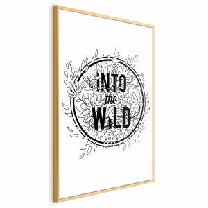 Plakat Into the wild 21×30 cm 578145 Plakat Into the wild 21×30 cm 578145