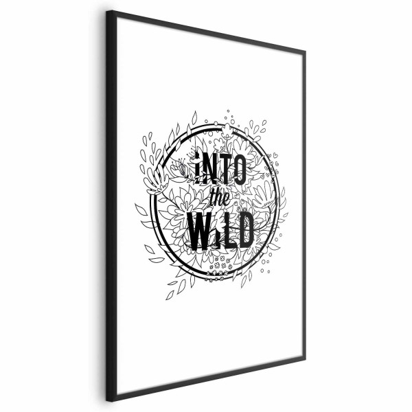 Plakat Into the wild 21x30 cm 588858