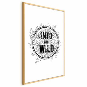 Plakat Into the wild 29,7×42 cm 585169 Plakat Into the wild 29,7×42 cm 585169