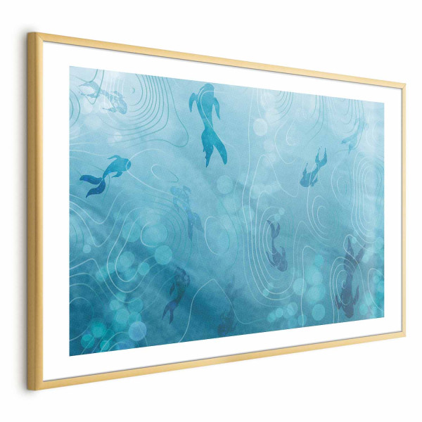 Plakat Japoński staw 30x21 cm 589638