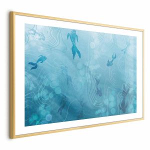 Plakat Japoński staw 60×40 cm 586433 Plakat Japoński staw 60×40 cm 586433