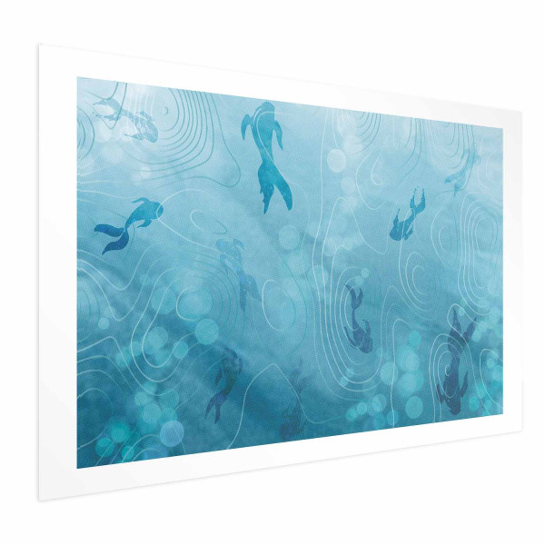 Plakat Japoński staw 60x40 cm 582433