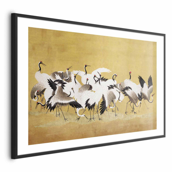 Plakat Japońskie żurawie 42x29,7 cm 585622