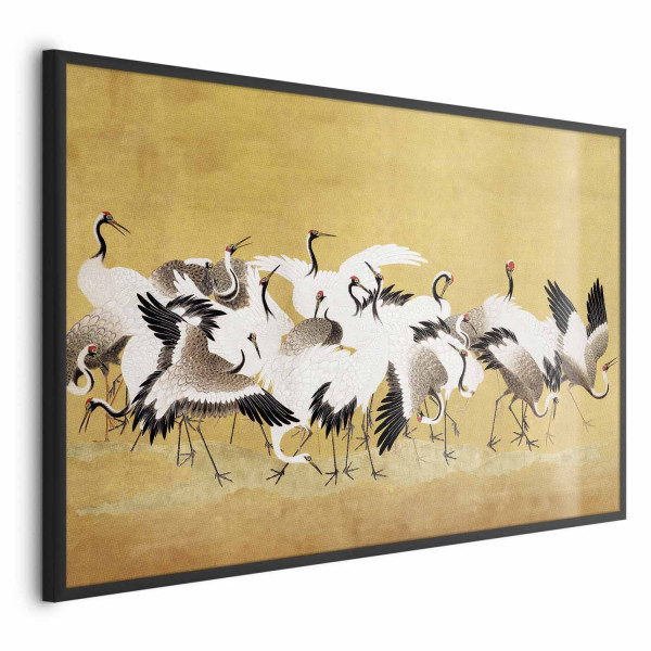 Plakat Japońskie żurawie 42x29,7 cm 578417