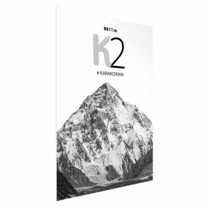 Plakat K2 21×30 cm 582142 Plakat K2 21×30 cm 582142