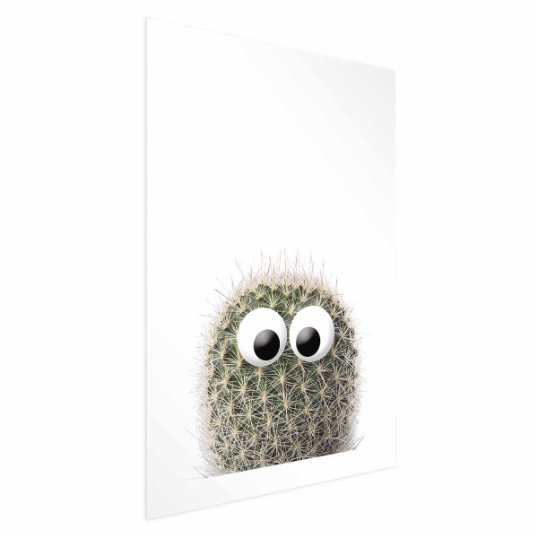 Plakat Kaktus z oczami 21x30 cm 589852