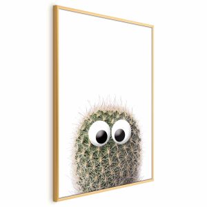 Plakat Kaktus z oczami 40×60 cm 587698 Plakat Kaktus z oczami 40×60 cm 587698