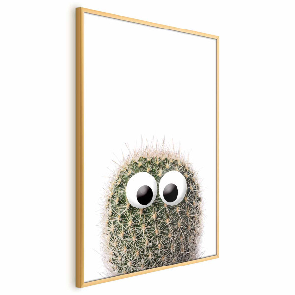 Plakat Kaktus z oczami 40x60 cm 587698
