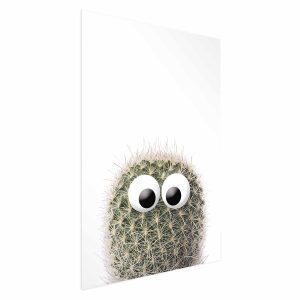 Plakat Kaktus z oczami 60×90 cm 587234 Plakat Kaktus z oczami 60×90 cm 587234