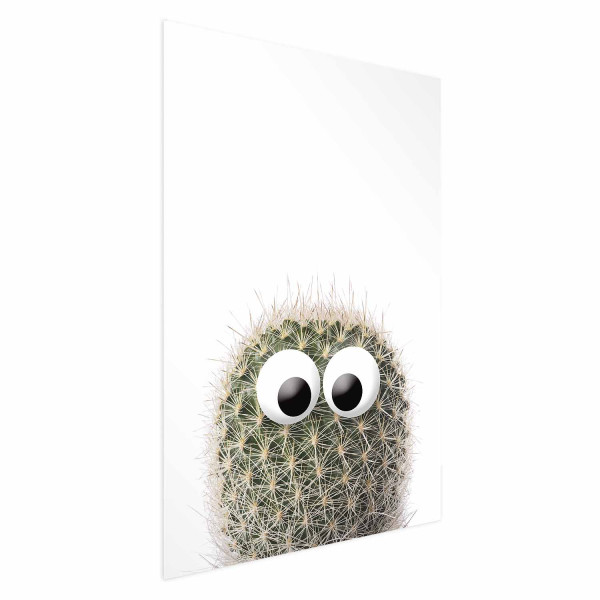 Plakat Kaktus z oczami 60x90 cm 587234