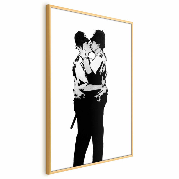 Plakat Kissing Coppers 21x30 cm 587971