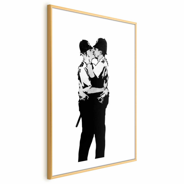 Plakat Kissing Coppers 21x30 cm 577444