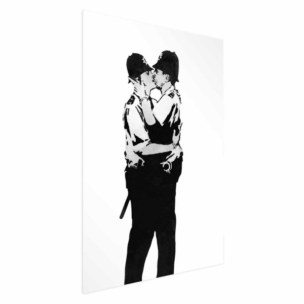 Plakat Kissing Coppers 40x60 cm 579230