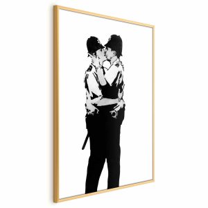 Plakat Kissing Coppers 60×90 cm 590143 Plakat Kissing Coppers 60×90 cm 590143